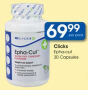 Clicks Epha-Cut Capsules-30's