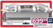 Salton 3-Dish Buffet Server