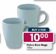 Pietra Blue Mugs 10oz-2's
