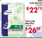 Tena Lady Mini Plus-16 Pads