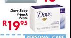 Dove Soap White-4 Pack