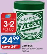 Zam-Buk Herbal Body Cream-500Ml