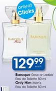 Baroque Ladies Eau De Toilette-50Ml