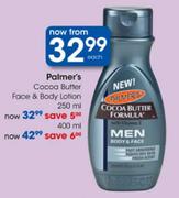 Palmer's Cocoa Butter Face & Body Lotion-400Ml