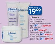 Johnson's Dual Purpose Cream Jar-200ml