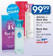 Rock Star Sprint Eau De Toilette-50Ml