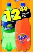 Fanta/Sprite Cold Drink-2 Ltr Each