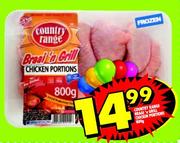 Country Range Braai 'n Grill Chicken Portions-800gm