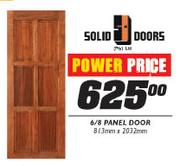 Solid Doors 6/8 Panel Door-813x2032mm