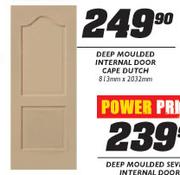 Deep Moulded Internal Door Cape Dutch-813mmx2032mm