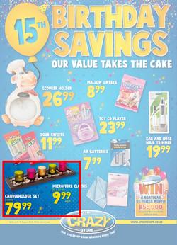 The Crazy Store : 15th Birthday Savings (Until 19 Aug), page 2
