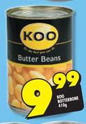 Koo Butter Beans-410g