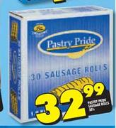 Pastry Pride Sausage Roll's-30's