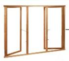 WD4 Meranti Full Pane Window Frame-1632mm(W)x1215mm(H)