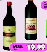 Tassenbero Dry Red Wine-750ml