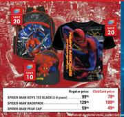 Spider-Man Peak Cap