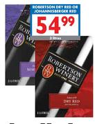 Robertson Dry Red Or Johannisberger Red-3L