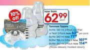 Tommee Tippee Bottle-150ml, Soother-2 Pack Or Teat-2 Pack Each 