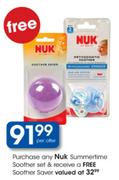 Nuk Summertime Soother Set