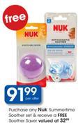 Nuk Summertime Soother Set
