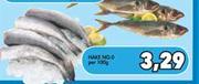 Hake No. 0 Per 100g 