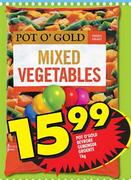 Pot O' Gold Bevrore Gemengde Groente-1kg