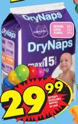Drynaps Disposable Nappies Xlarge 14's Per Pack
