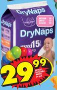 Drynaps Disposable Nappies Large 15's Per Pack