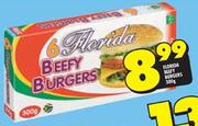 Florida Beefy Burgers-300gm