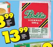 Bokkie Viennas-500gm
