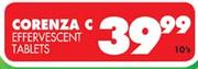 Corenza C Effervescent Tablets-10's