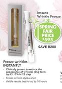 Instant Wrinkle Freeze