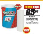 Build It Waterproofing (Assorted Colours)-5 Ltr + Free Membrane