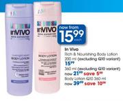 In Vivo Rich & Nourishing Body Lotion-360ml