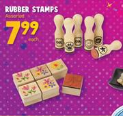 Rubber Stamps Assorted Each