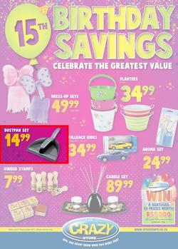 The Crazy Store : 15th Birthday Savings (Until 2 Sep), page 2