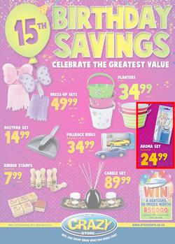 The Crazy Store : 15th Birthday Savings (Until 2 Sep), page 2
