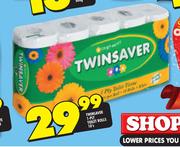 Twinsaver 1-Ply Toilet Rolls-10's