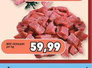 Beef Goulash Per kg