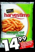McCain Harvestime Stright Cut Chips 1kg-Each