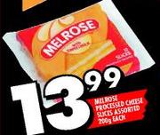 Melrose Processed Cheese 200g-Each