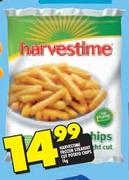 Harvestime Frozen Straight Cut Potato Chips-1kg