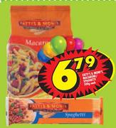 Fatti's & Moni's Macaroni/Spaghetti-500gm Each
