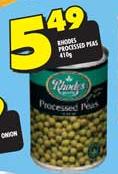 Rhodes Processed Peas-410gm
