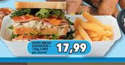 White Bread Dagwood + Chips-150g Per Punnet