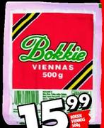 Bokkie Viennas-500g