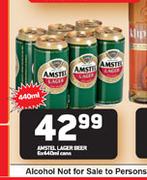 Amstel Lager Beer6x440ml