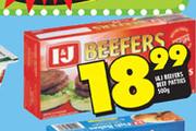 I&J Beefers Beef Patties-500g