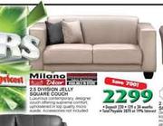 Milano 2.5 Division Jelly Square Couch