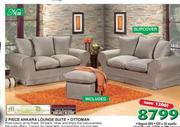  2 Piece Ankara Lounge Suite
